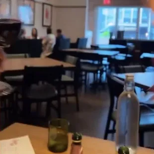 A literal empty restaurant