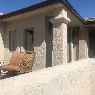 Sitting outside on a beautiful day!
