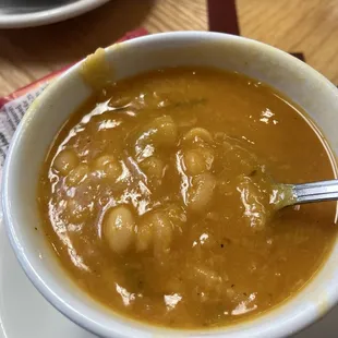 Navy bean. Soups here are always dang good.
