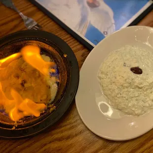 Tzadziki &amp; saginaki