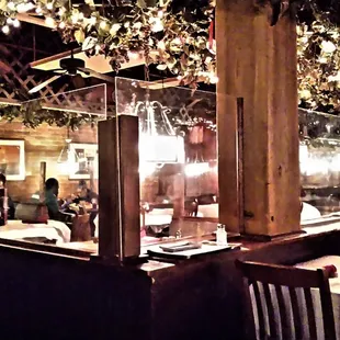This is a dining area I was able to see from where I was sitting.