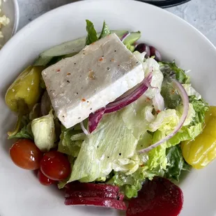 Greek salad.