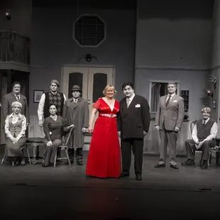 Unretouched photo from "Rehearsal For Murder!" Photo by Mark Oristano.