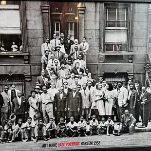 The Bobby Floyd Trio's show "All That Jazz" began with a documentary about this incredible photo taken for Esquire in 1958 Harlem that gathe