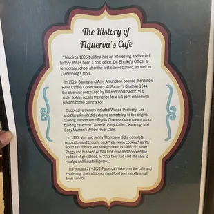 Peggy Sue's cafe is now Figueroa's cafe