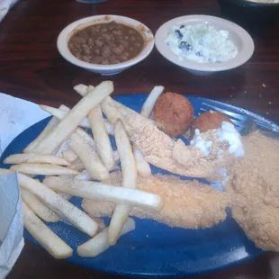 a plate of food