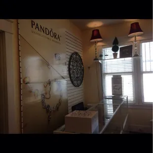 They sell a bunch of different brands of jewelry, including Pandora.