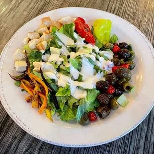 Marie's country olive salad