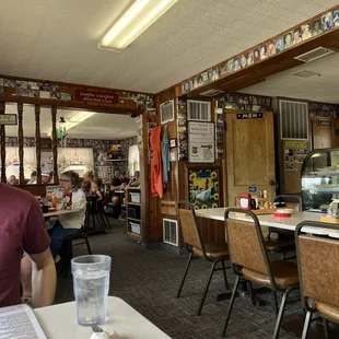 a man sitting at a table