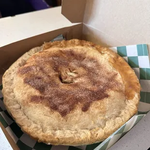 Peach pie