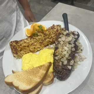 Steak and Eggs