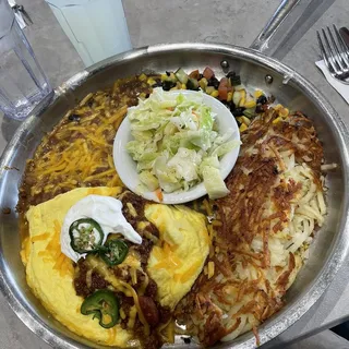 Chili Cheese Omelette