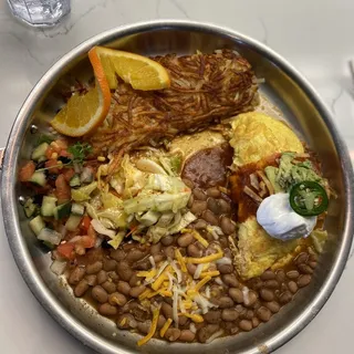 Enchilada Omelette