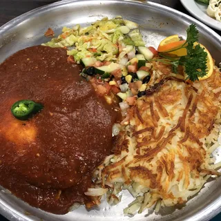 Peg's Glorified Huevos Ranchero