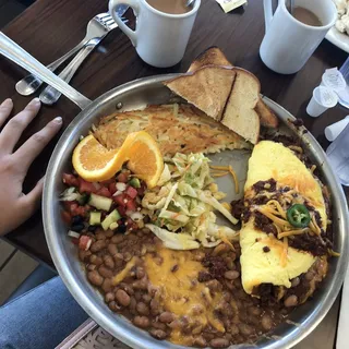 Chili Cheese Omelette