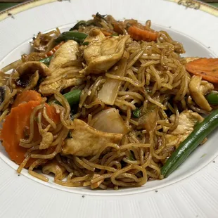 Plumeria Spicy Noodles (Plumeria Thai Cafe's Signature)