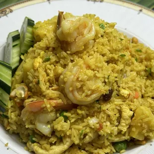 Pineapple Fried rice.