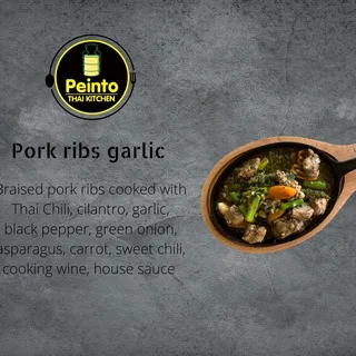 CS1. Pork Ribs Garlic