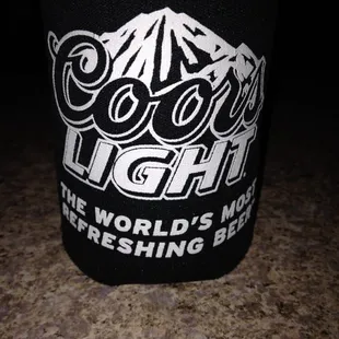 the logo on a beer can
