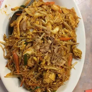 Singapore rice noodles