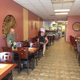 Sunday had many carry outs.