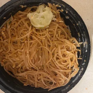 Shrimp Pad thai...where's the shrimp?