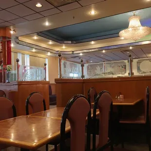 Dining area and entry