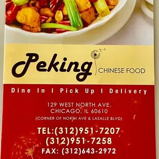 Menu attached with delivery-very extensive and delicious-2023