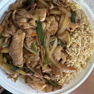Mongolian Chicken Combo