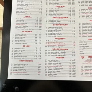 Menu 10/2023