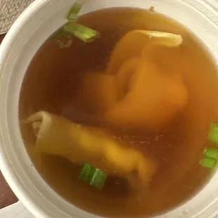 Wonton soup