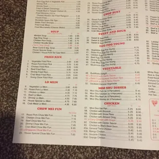 menu, sushi and sashimi