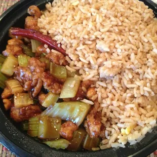 Kung Pao lunch combo