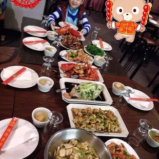 This is Chinese New Years party