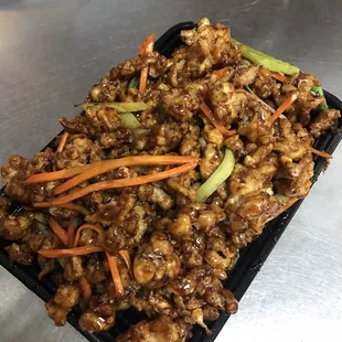 Crispy chicken is our house special food