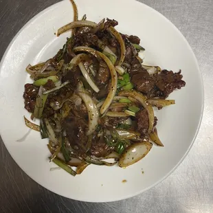 Mongolian beef