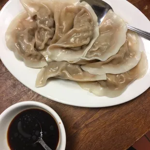 Steamed dumplings