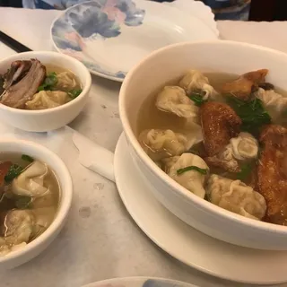 Roast Duck Won Ton Soup