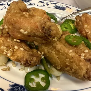 salt & pepper chicken wings