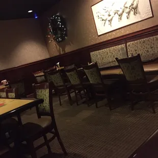 interior, sushi and sashimi