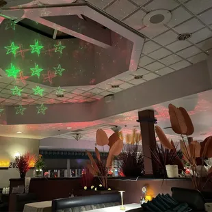 Very cool lights inside