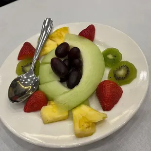 Fresh fruit for dessert