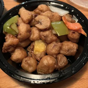 Sweet and Sour Pork Dinner