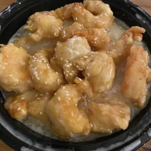 C13. Honey Sesame Shrimp Chef&apos;s Recommendation