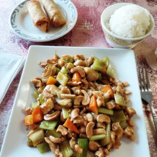 Cashew chicken