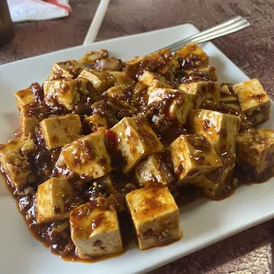 Mapo Tofu (spicy and delicious!)