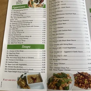 oysters and mussels, menu