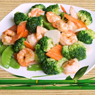 Shrimp with Vegetables