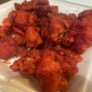 Supposed to orange chicken