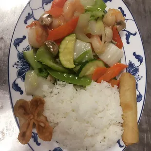 [Lunch] Shrimp w/ Vegetables